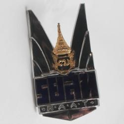 Insigne automobile émaillée Plaque calandre Siam Raat Thaïlande