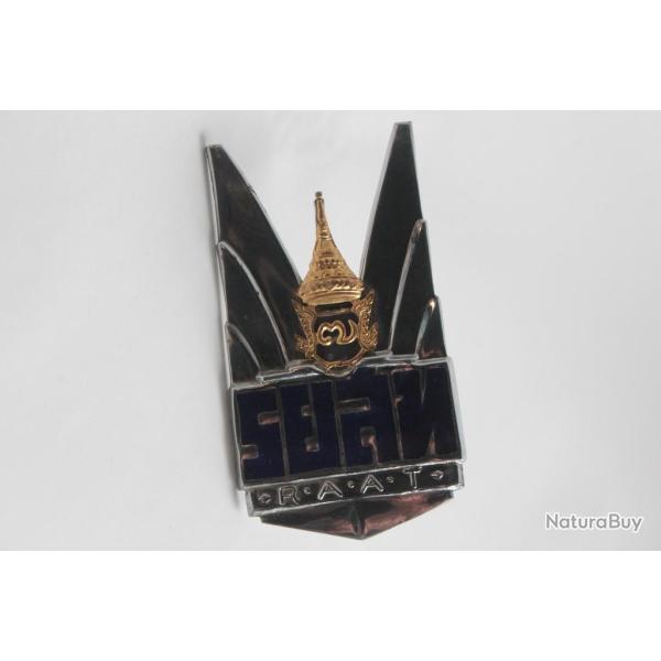 Insigne automobile �maill�e Plaque calandre Siam Raat Tha�lande
