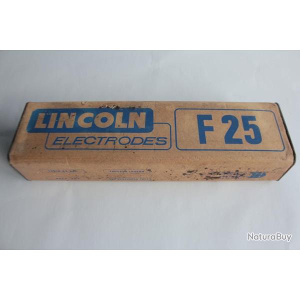 Baguettes �lectrodes soudure 130 X 3.15 Lincoln F25 E343R22