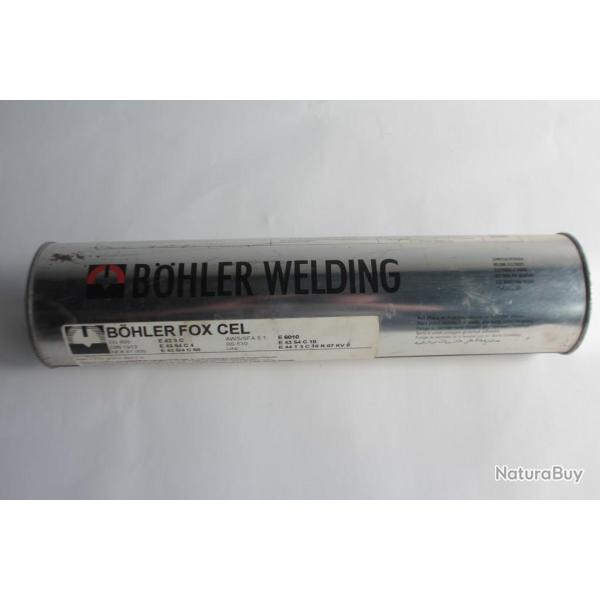 Baguettes �lectrodes soudure 250 X 2.5 Bohler schweisstechnik 61502