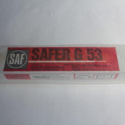 Baguettes électrodes soudure 165 X 3.15 SAF G53 E343R12