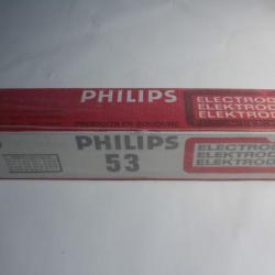 Baguettes soudure 130 X 3.15 Philips n°53 électrodes E343R22