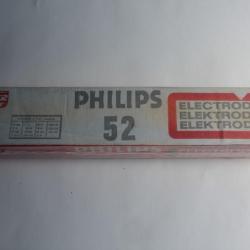 Baguettes soudure 205 X 25 Philips n°52 électrodes E343R22