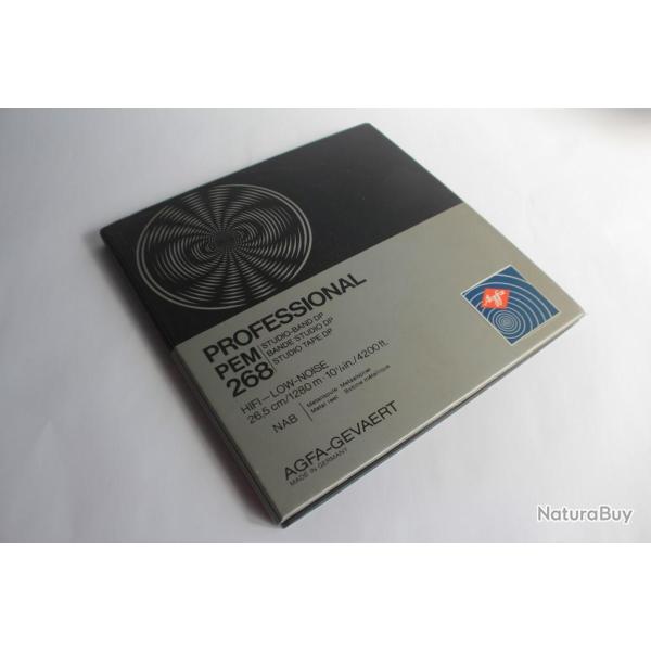 Bande Magn�tique Agfa Gevaert Professinal PEM 268 26.5 cm bande neuve