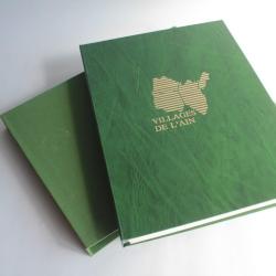 Livre Porfolio Villages de L'ain Pierre Carron Emile Bocquillod 1984