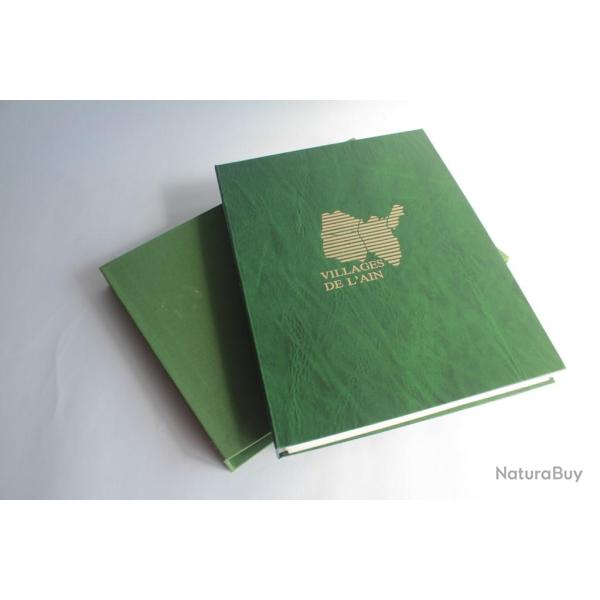 Livre Porfolio Villages de L'ain Pierre Carron Emile Bocquillod 1984