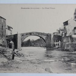 CPA Aveyron Camarès Le Pont Vieux