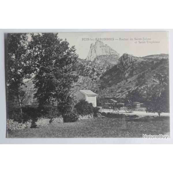 CPA Drome Buis-les-Baronnies Rocher Saint-Julien et Saint-Trophime