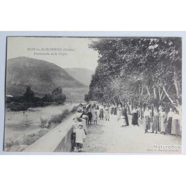 CPA Drome Buis-les-Baronnies Promenade de la digue