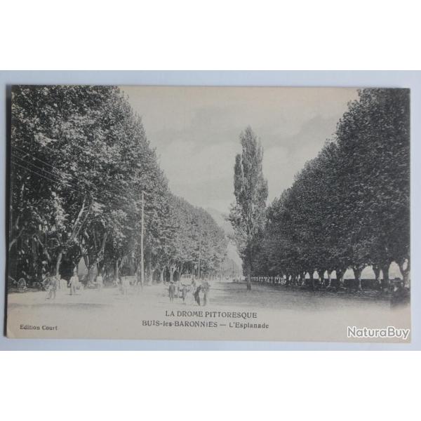 CPA Drome Buis-les-Baronnies L'esplanade