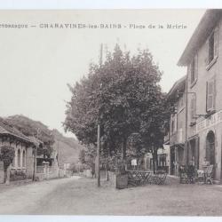 CPA Isère Charavines-les-Bains Place de la Mairie Hôtel de la Poste