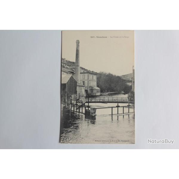 CPA Vaucluse Les Usines sur la Sorgue