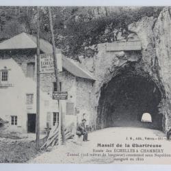 CPA Savoie Route des Échelles à Chambéry Tunnel