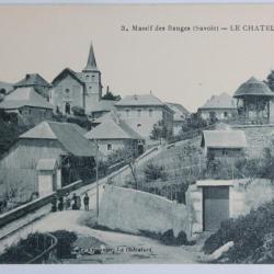 CPA Savoie Massif des Bauges Le Chatelard