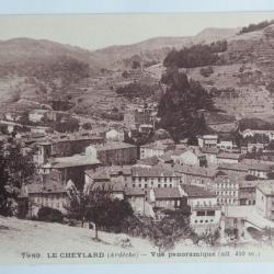 CPA Ardèche Le Cheylard  Vue panoramique