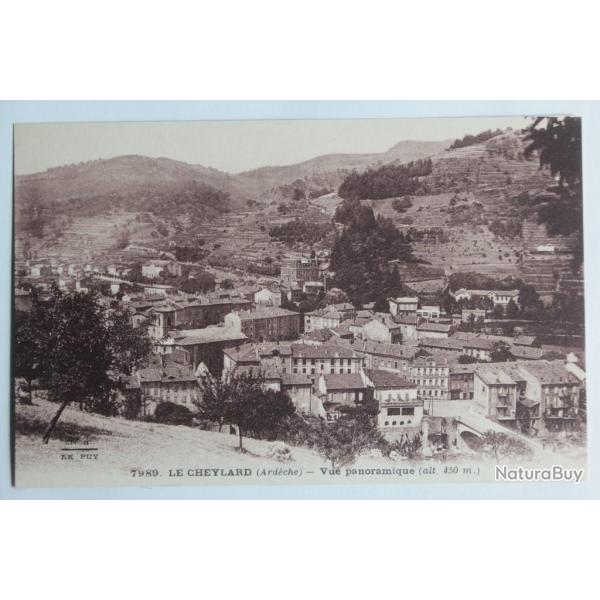 CPA Ard�che Le Cheylard  Vue panoramique