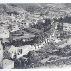 CPA Ardèche Le Cheylard  Vue générale