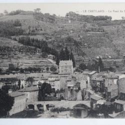 CPA Ardèche Le Cheylard Le Pont de Lassablière