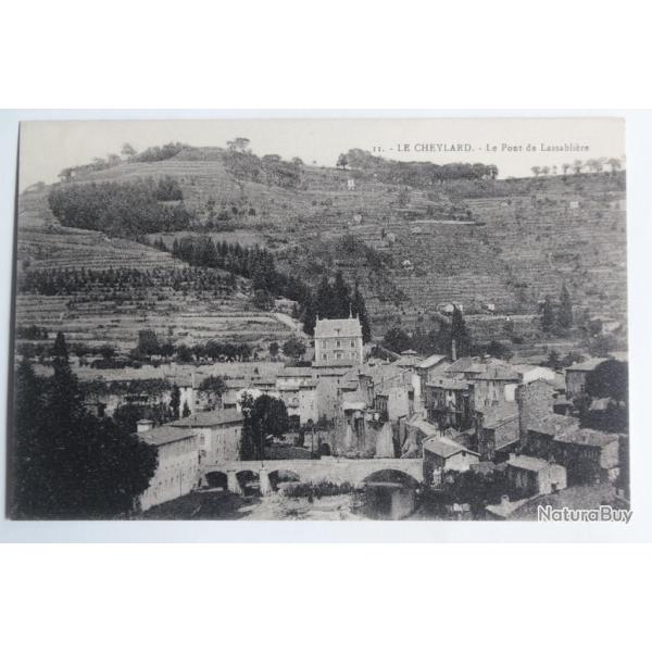 CPA Ard�che Le Cheylard Le Pont de Lassabli�re