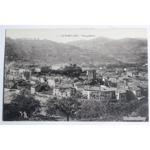 CPA Ard�che Le Cheylard  Vue g�n�rale