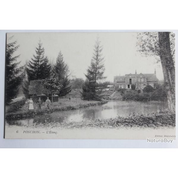 CPA Oise Ponchon L'�tang