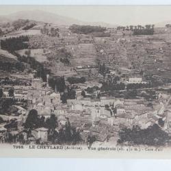 CPA Ardèche Le Cheylard Vue générale Cure d'air