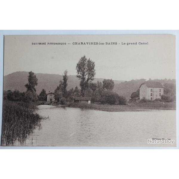 CPA Is�re Charavines-les-Bains Le grand Canal