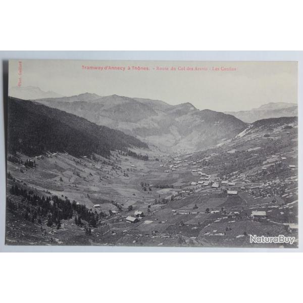 CPA Haute-Savoie Tramway d'Annecy � Th�nes Aravis Les Confins