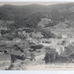 CPA Ardèche Le Cheylard Quartier de Champel