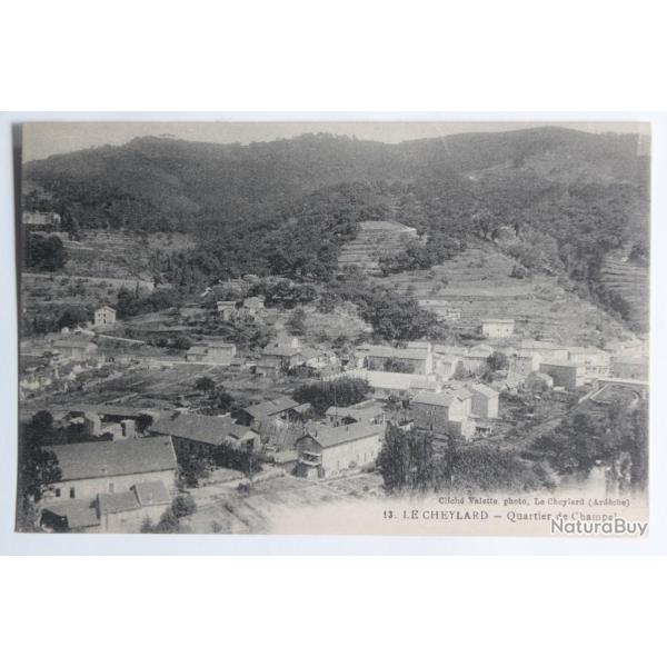 CPA Ard�che Le Cheylard Quartier de Champel