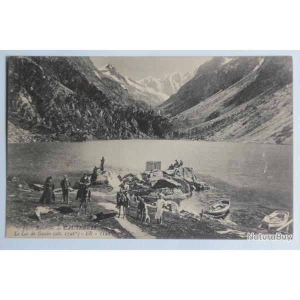 CPA Hautes-Pyr�n�es Environs de Cauterets Lac de Gaube