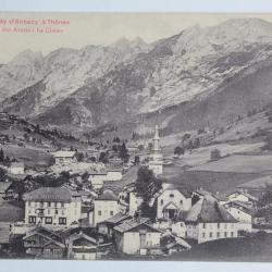 CPA Haute-Savoie Tramway d'Annecy à Thônes Route des Aravis La Clusaz