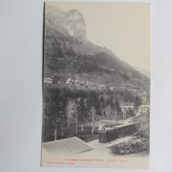 CPA Haute-Savoie Tramway d'Annecy à Thônes La Tête à Turpin