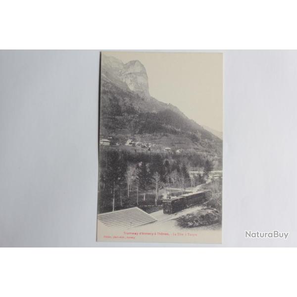 CPA Haute-Savoie Tramway d'Annecy � Th�nes La T�te � Turpin