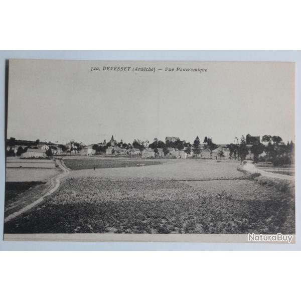CPA Ardche Devesset Vue panoramique