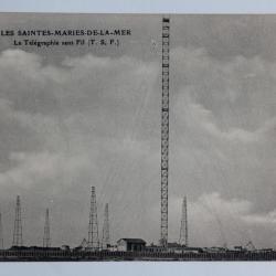 CPA Les-Saintes-Maries-de-la-Mer télégraphie sans fil T.S.F.