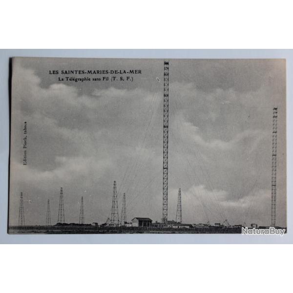 CPA Les-Saintes-Maries-de-la-Mer t�l�graphie sans fil T.S.F.