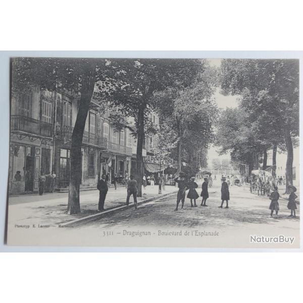 CPA Var Draguignan Boulevard de l'Esplanade