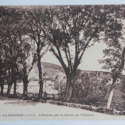 CPA Lozère La Bastide L'entrée par la Route de Villefort