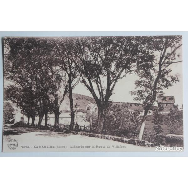 CPA Loz�re La Bastide L'entr�e par la Route de Villefort