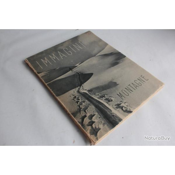 Livre portfolio Immagini 3 Montagne Mario Finazzi 1946