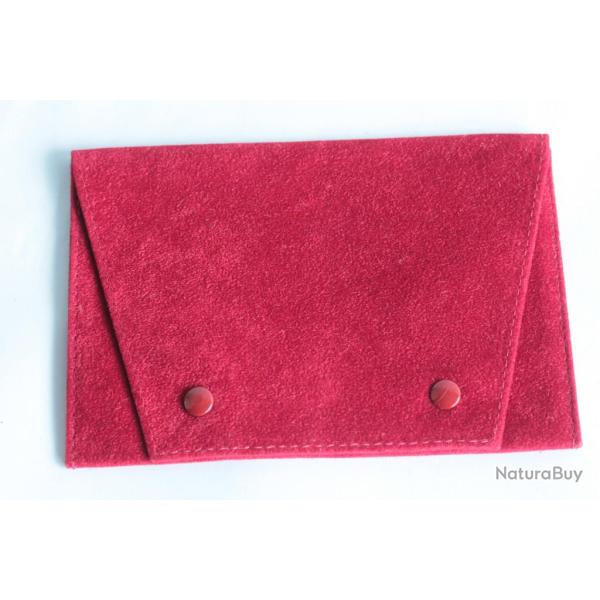 CARTIER Pochette de transport bijoux ou montre �crin House de voyage