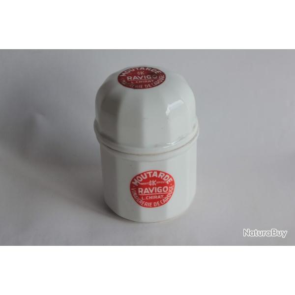 Moutardier c�ramique Ravigo Lucien Chariat