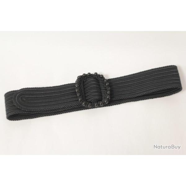YVES SAINT LAURENT Ceinture passementerie soie femme