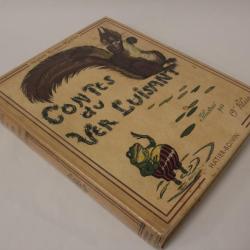 Livre Contes du ver Luisant Jeanne Roche Mazon 1951
