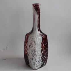 Carafe verre soufflé moucheté Clichy Legras Saint Denis