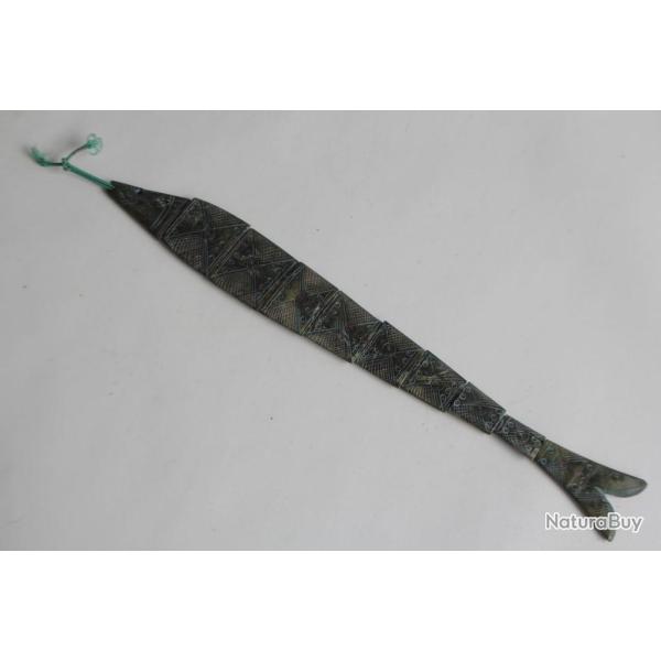 Pendentif Poisson pierre sculpt�e Chine