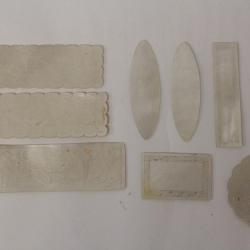 8 Jetons de Jeu Nacre Chine