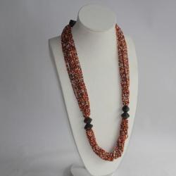 Collier ethnique perles Népal