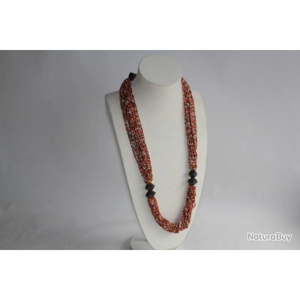 Collier ethnique perles N�pal